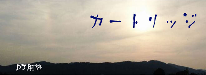 カートリッジ DJ用語
